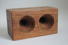 Load image into Gallery viewer, Mega AMP a wooden cell phone amplifier. Works without electricity.