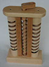 Load image into Gallery viewer, The Mother-in-Law is a wooden toy with marbles made by hand in Vermont.
