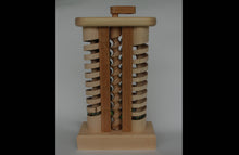 Load image into Gallery viewer, The Mother-in-Law is a wooden toy with marbles made by hand in Vermont.