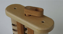 Load image into Gallery viewer, The Mother-in-Law is a wooden toy with marbles made by hand in Vermont.
