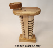 Load image into Gallery viewer, The Crank: A wooden toy with marbles hand crafted in Vermont.