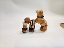 Load image into Gallery viewer, Stacking Wooden Stones
