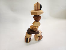Load image into Gallery viewer, Stacking Wooden Stones