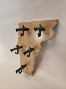 Vermont Maple Sap Tap Keychain Rack