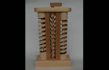 Load image into Gallery viewer, The Mother-in-Law is a wooden toy with marbles made by hand in Vermont.
