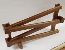 Load image into Gallery viewer, Classic Marble Run, hand made with mahogany wood
